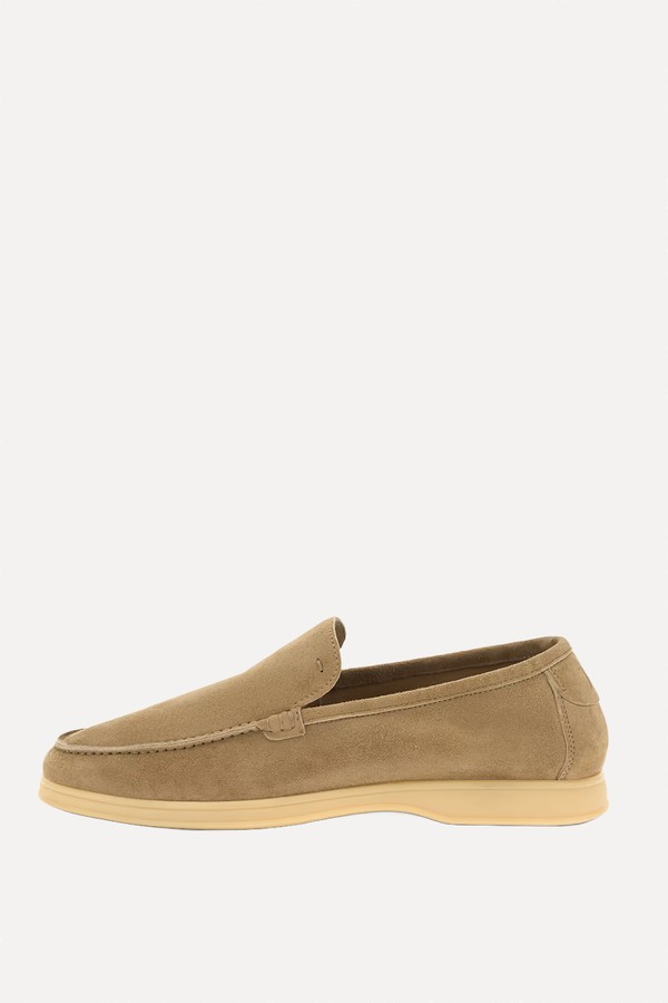 Aria Suede Leather Loafers from Boggi Milano
