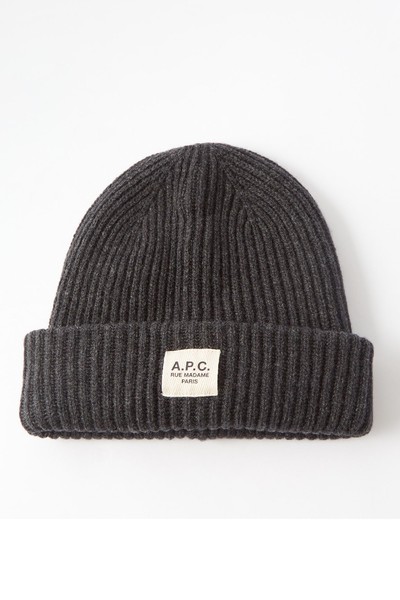 James Ribbed-Knit Wool Blend Beanie from A.P.C