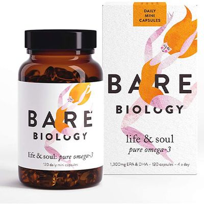 Life & Soul Omega-3 Fish Oil Daily Capsules from Bare Biology