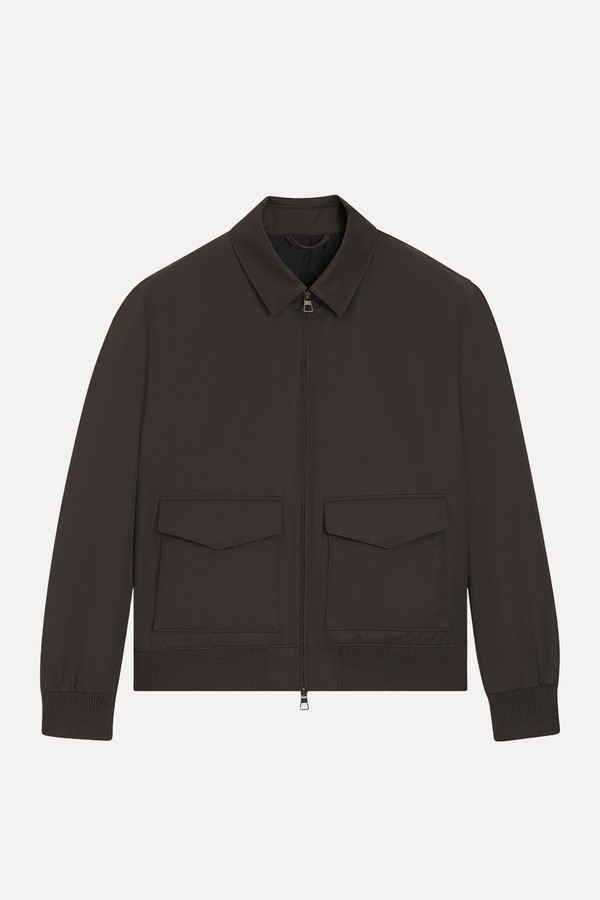 Jacket In Water-Repellent Twill from BECKHAM x BOSS