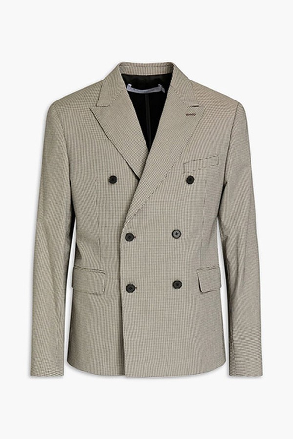 Pali Double-Breasted Houndstooth Suit Jacket from Iro