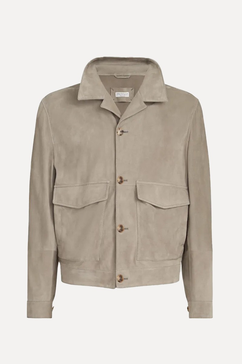 Suede Jacket from Brunello Cucinelli