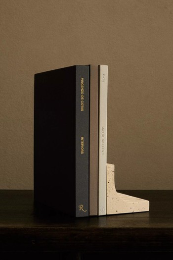 Travertine Stone Bookend