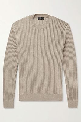 Fabien Ribbed Knitted Sweater from A.P.C.