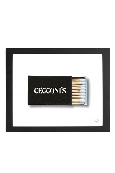 Matchbook Print from Cecconi's