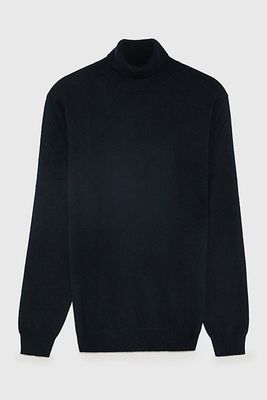Cashmere Turtleneck Sweater from Zara