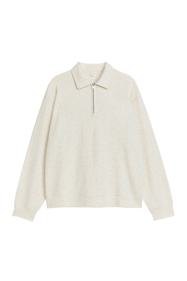 Half-Zip Polo Shirt from ARKET