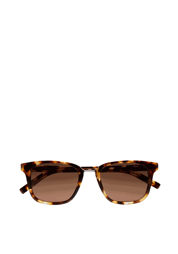 D-Frame Sunglasses Tortoiseshell Acetate Sunglasses from Saint Laurent