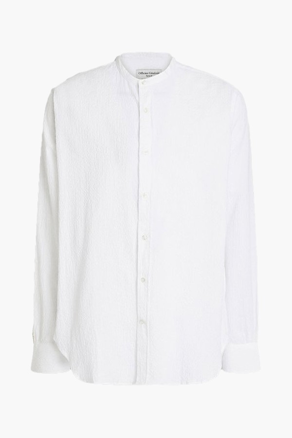 Gaspard Cotton-Blend Seersucker Shirt from Officine Générale