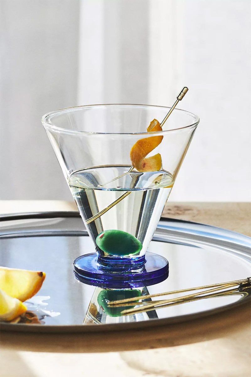 Garnish Stemless Martini Glass from Anthropologie