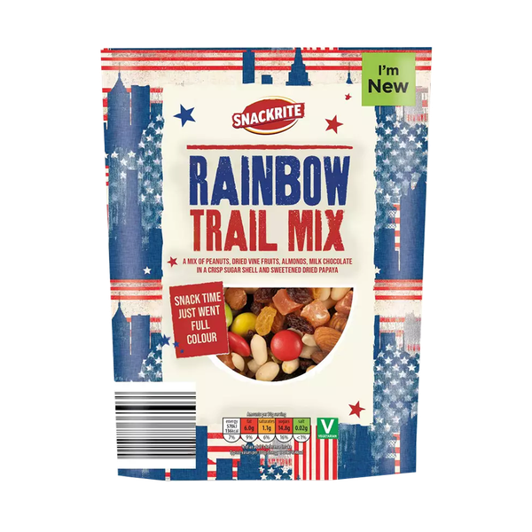 Rainbow USA Trail Mix from ALDI