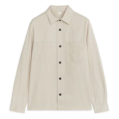 Cotton Twill Overshirt from Arket