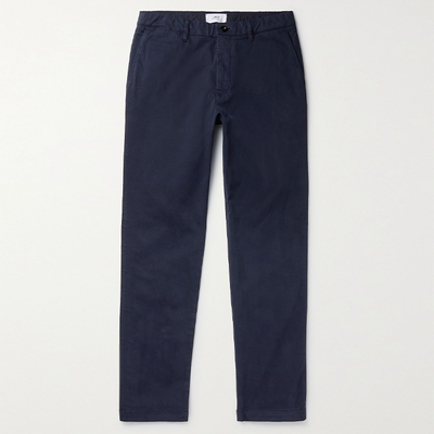 Slim-Fit Stretch-Cotton Twill Chinos from Mr.P