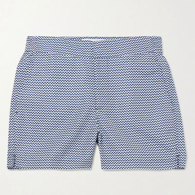 Mid-Length Printed Swim Shorts from Frescobol Carioca
