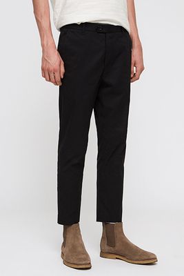 Kato Cropped Slim Trousers