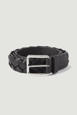 4cm Braided Leather Belt from Mulberry