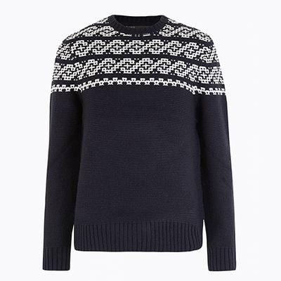 Fair Isle Stitch Crew Neck Jumper from M&S