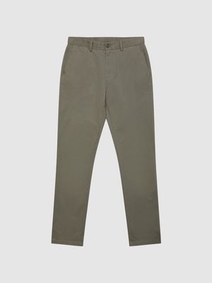 Washed Slim Fit Chinos