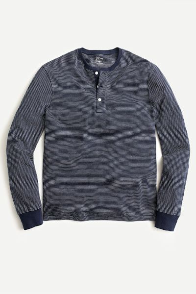 Slub Cotton Henley from J. Crew