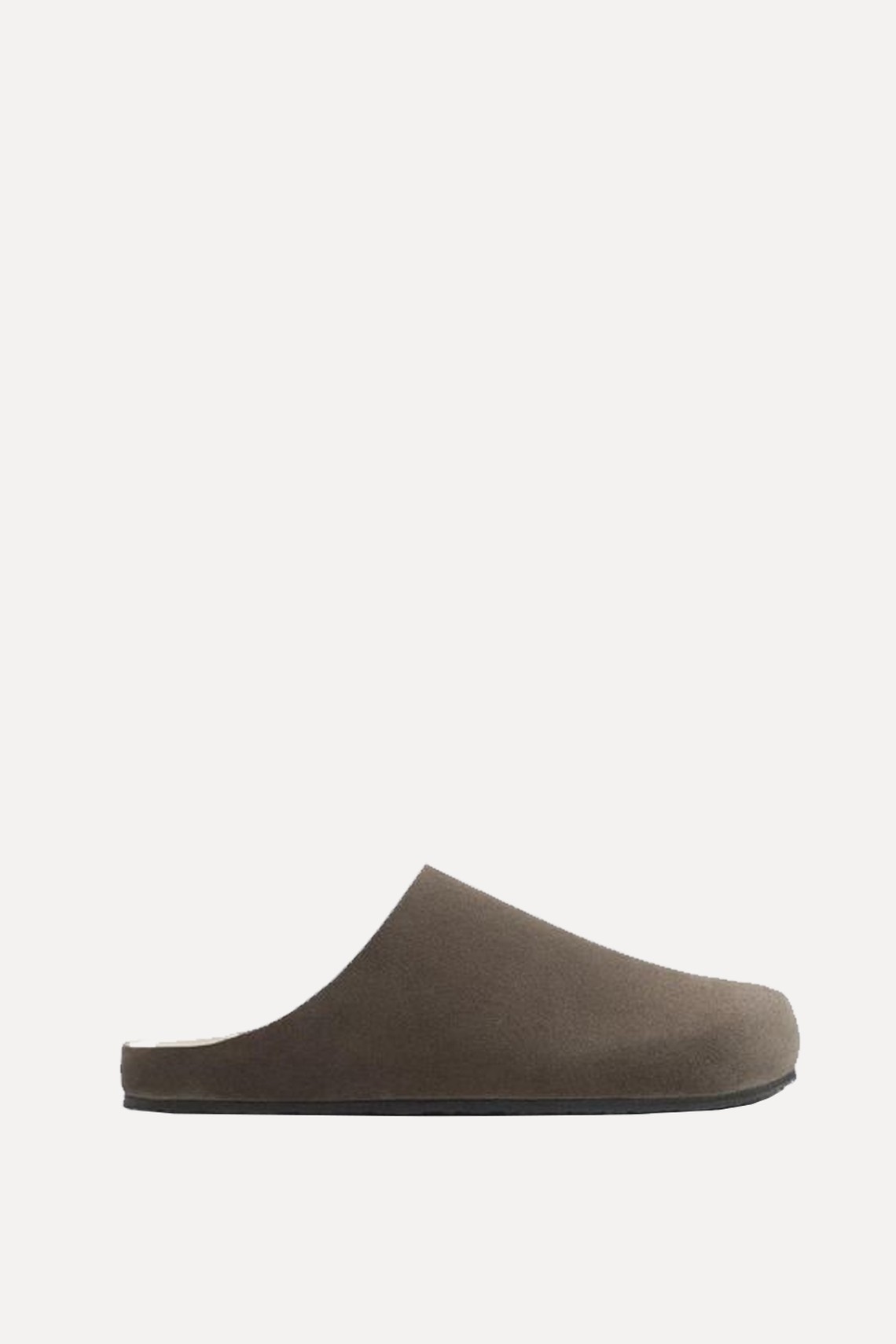 Split Leather Clogs from Zara