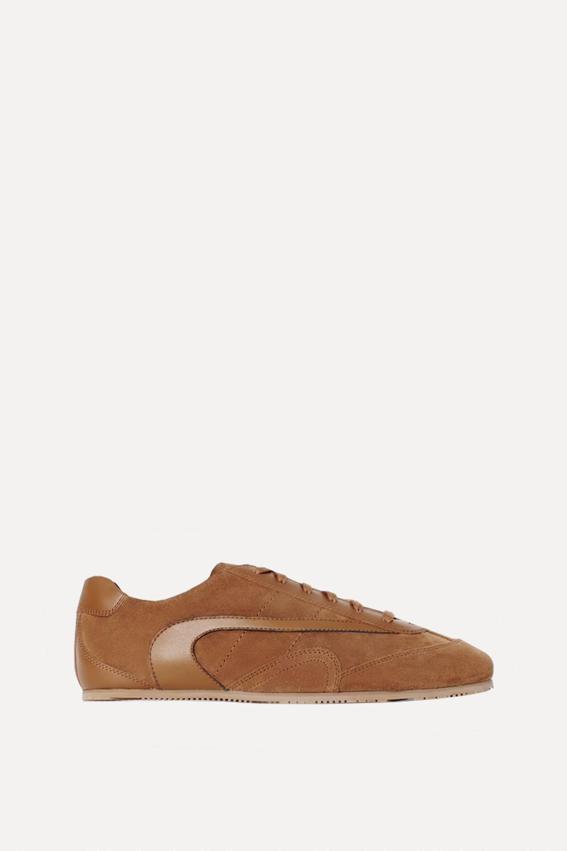 Minimal Suede Trainers from COS