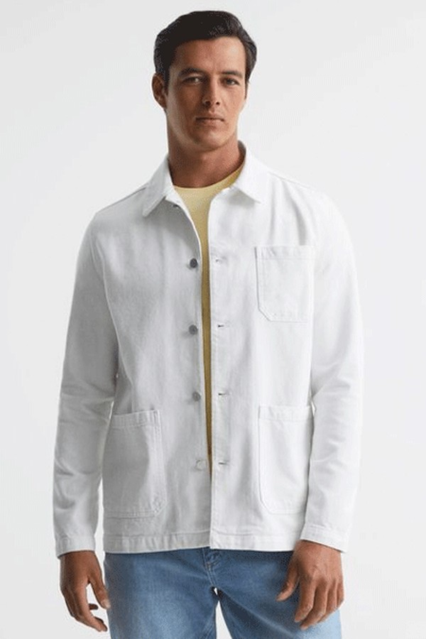 Distant Cotton Twill Worker Jacket