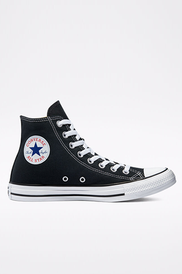 Black All Star Hi Top Trainers from Converse