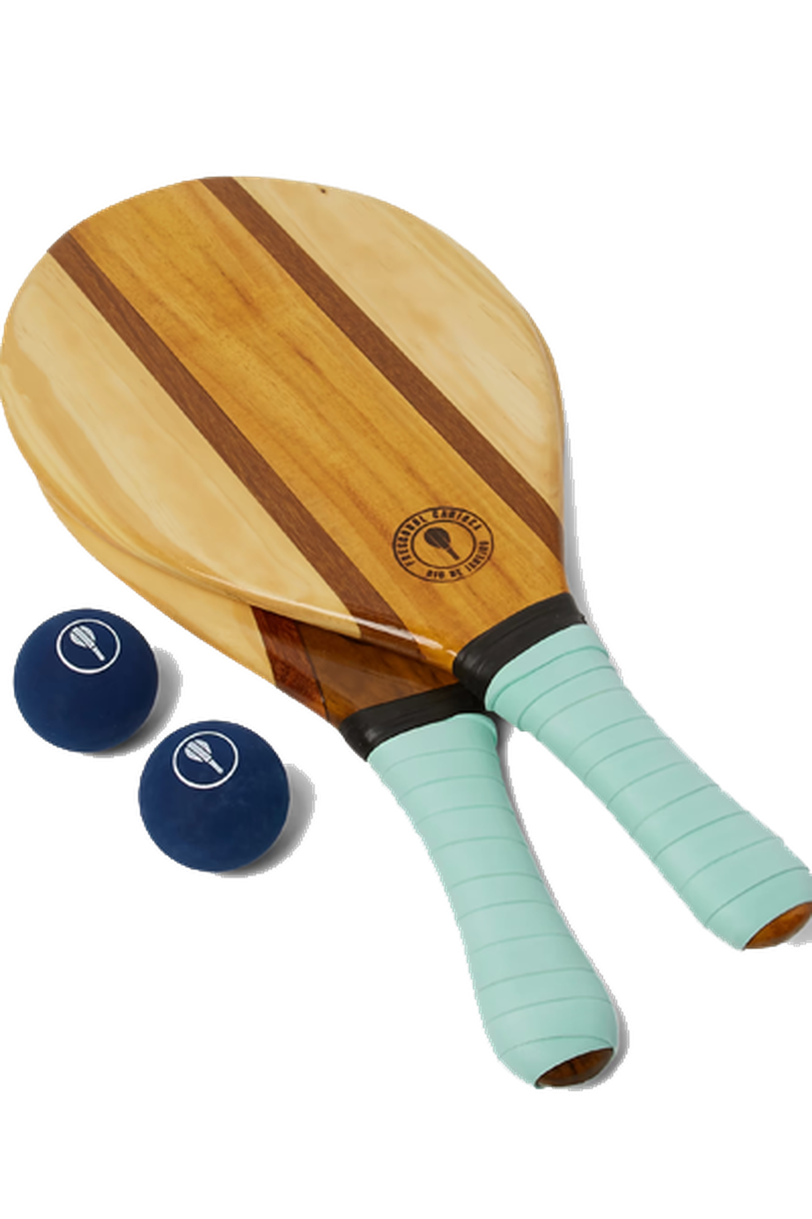 Trancoso Wooden Beach Bat and Ball Set from Frescobol Carioca