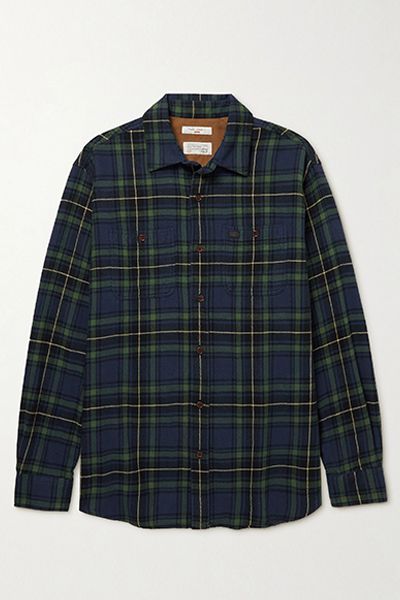 Filip Checked Cotton-Flannel Shirt from Nudie Jeans