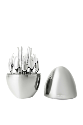 Set of 24 Silver-Plated Cutlery  from Christofle 