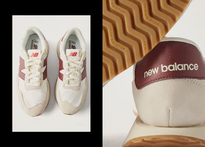 MS273 Nylon And Suede Trainers, £75 | New Balance