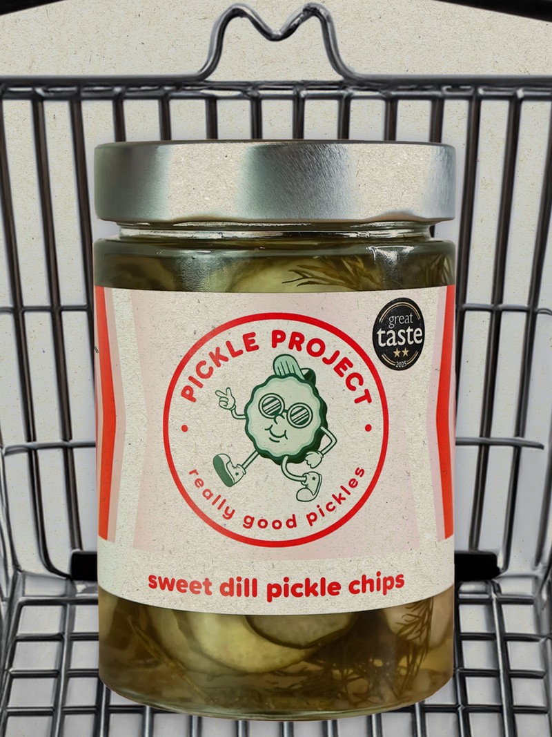Sweet Dill Pickle Chips from Pickle Project