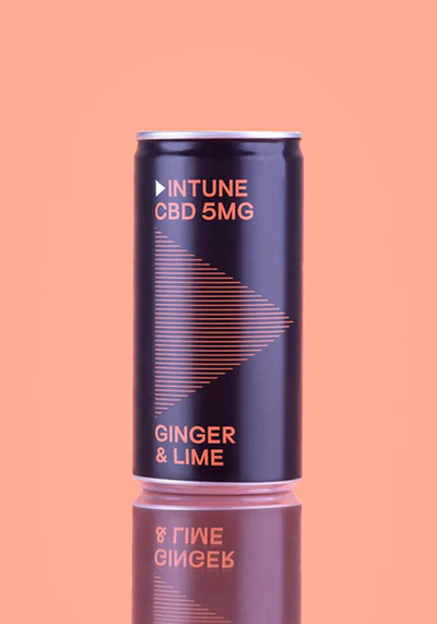 Ginger & Lime Cbd Mixer from Intune 