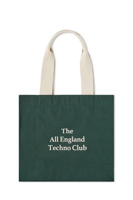 The All England Techno Club Tote Bag from Idea
