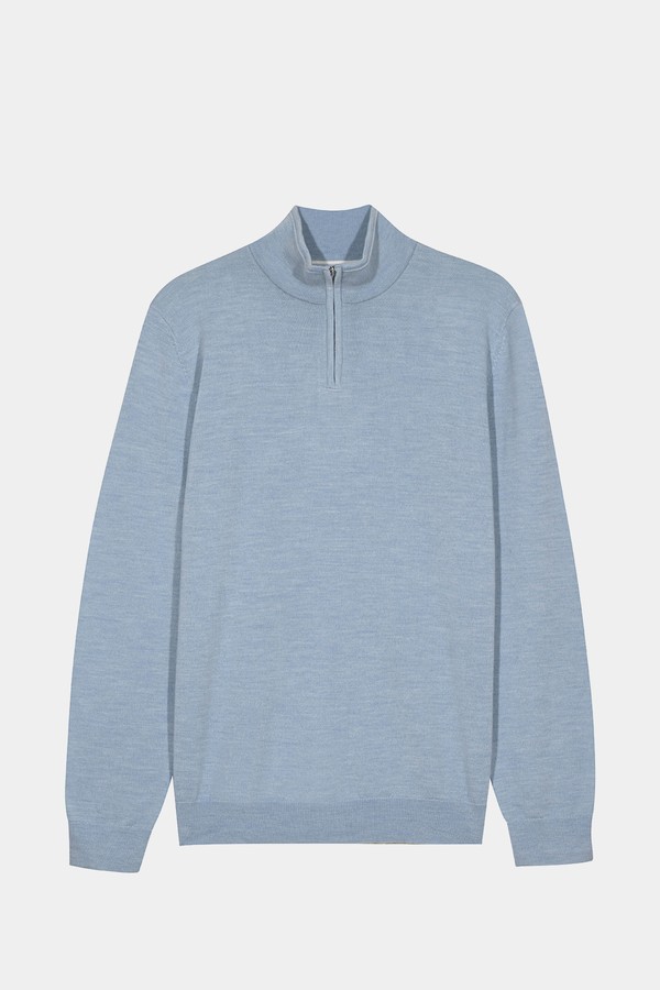 Half Zip Merino Jumper