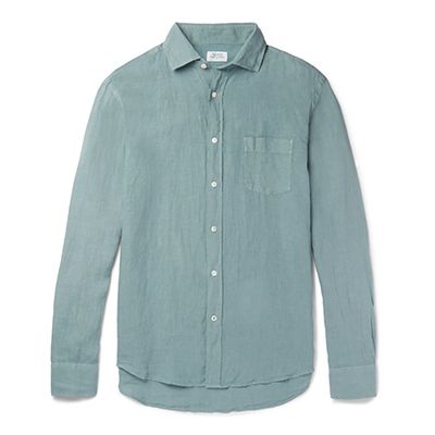 Paul Slub Linen Shirt from Hartford