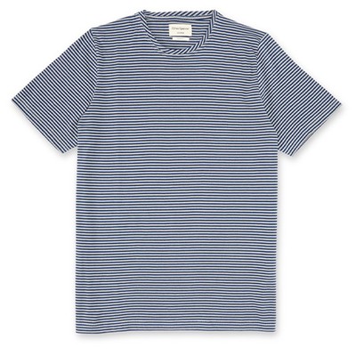 Lounge T-Shirt in Danbury Marine Blue from Oliver Spencer