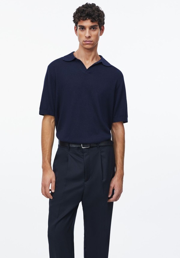 Ebro Open Collar Polo