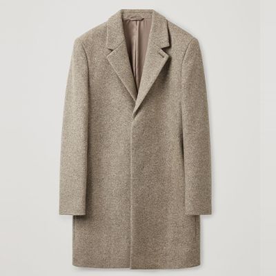 Wool Mix Mid Length Coat from COS