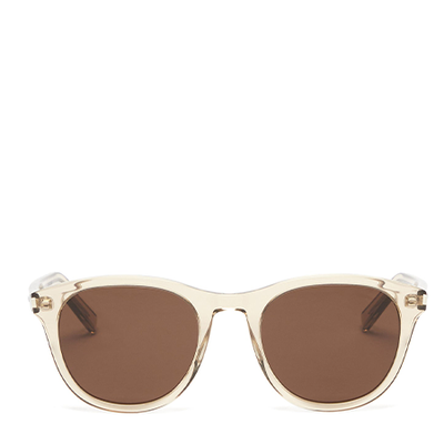 Round Acetate Sunglasses from Saint Laurent