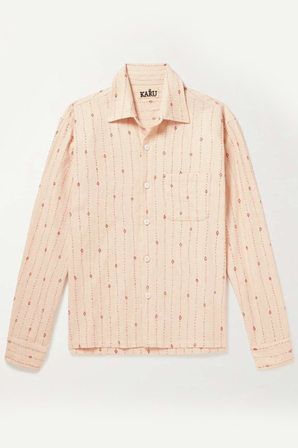 Embroidered Cotton Shirt