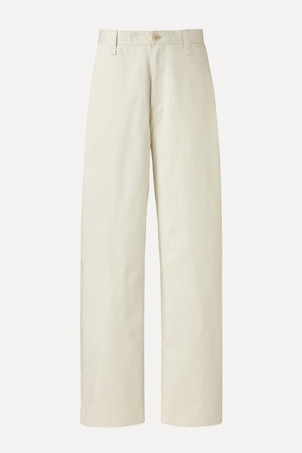 Wide Chino Trousers