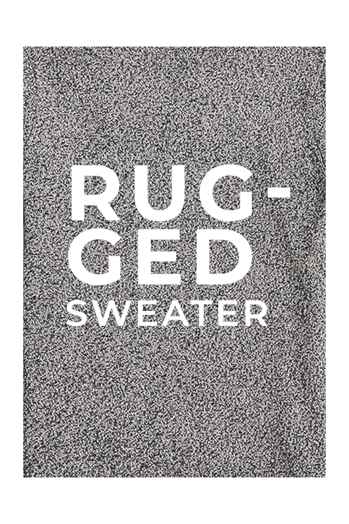 Rugged Merino Wool Crewneck Sweater