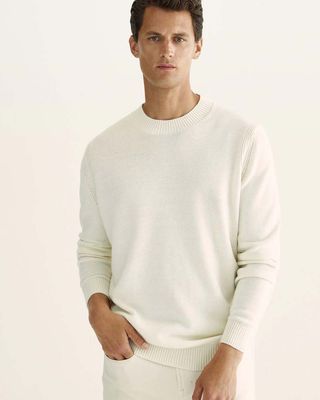 Merino Wool Cotton Sweater, £69.95 | Massimo Dutti