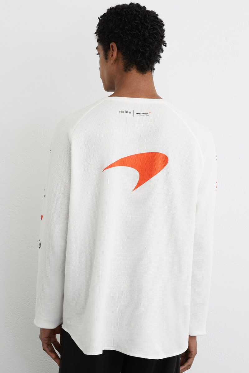 Kruz McLaren Racing Relaxed Waffle T-Shirt Unisex-Fit