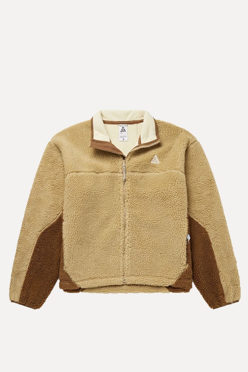 ACG Logo-Embroidered Canwell Glacier Therma-FIT ADV Fleece Jacket from Nike