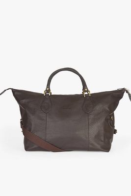 Leather Explorer Holdall from Barbour