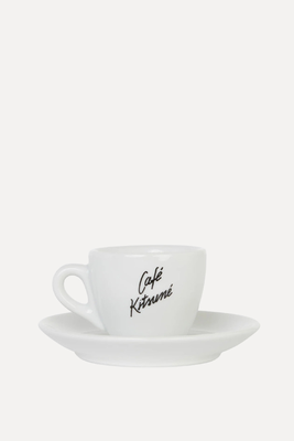 Ceramic Cup & Saucer from Café Kitsuné