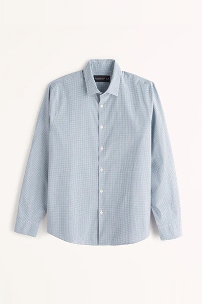 Poplin Button-Up Shirt