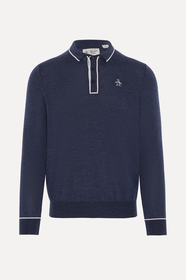 The Earl Merino Wool Blend Golf Sweater  from By Munsingwear
